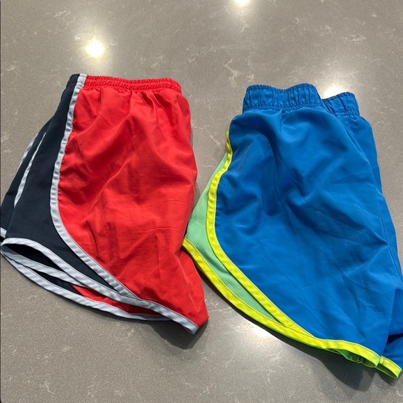Nike Red Magenta and Blue Athletic Shorts Bundle - Picture 4 of 4